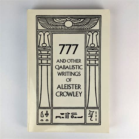 aleister crowley book 777|777 and Other Qabalistic Writings of Aleister Crowley .